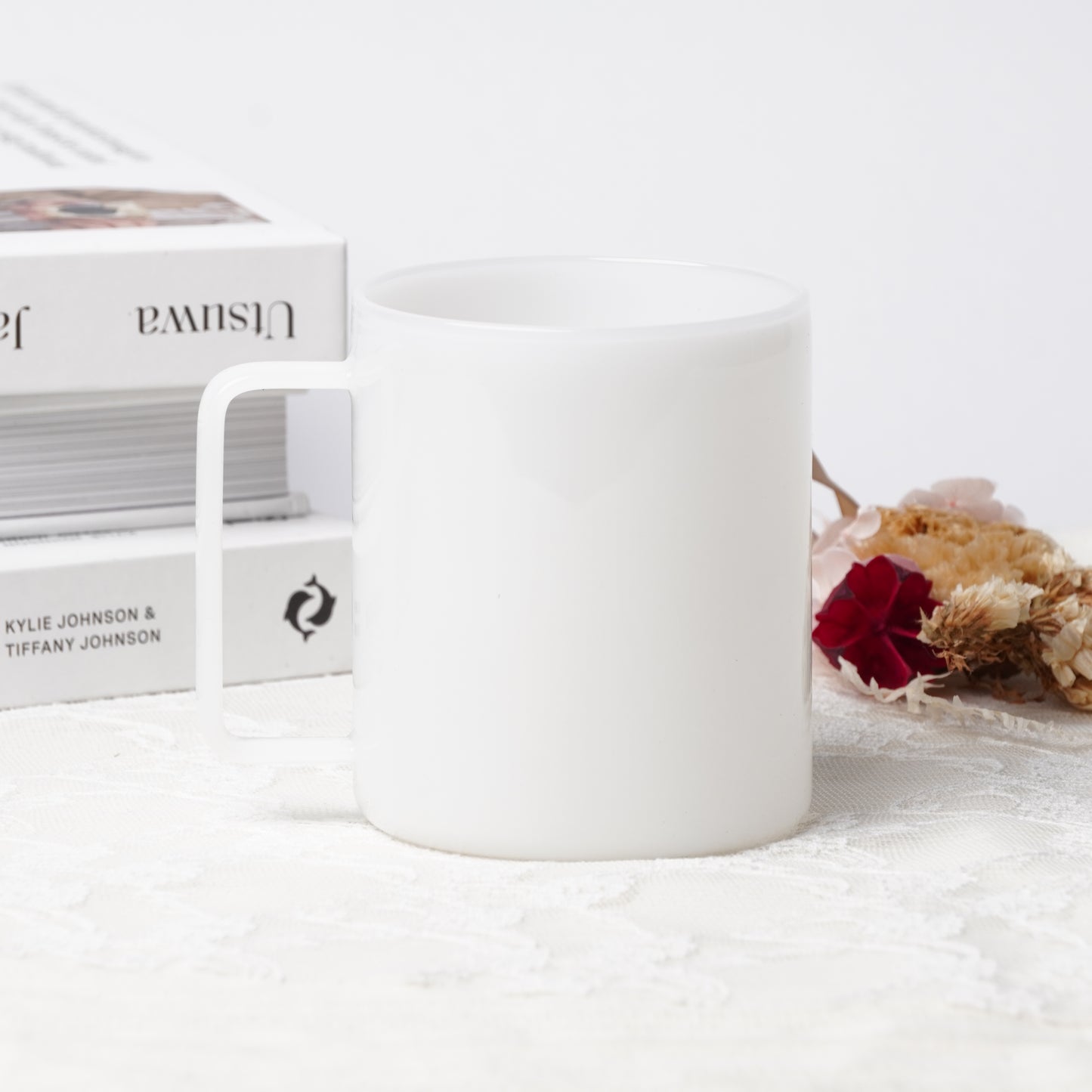 Fufu Mug L -330ml Heat Resustant Glass Cup