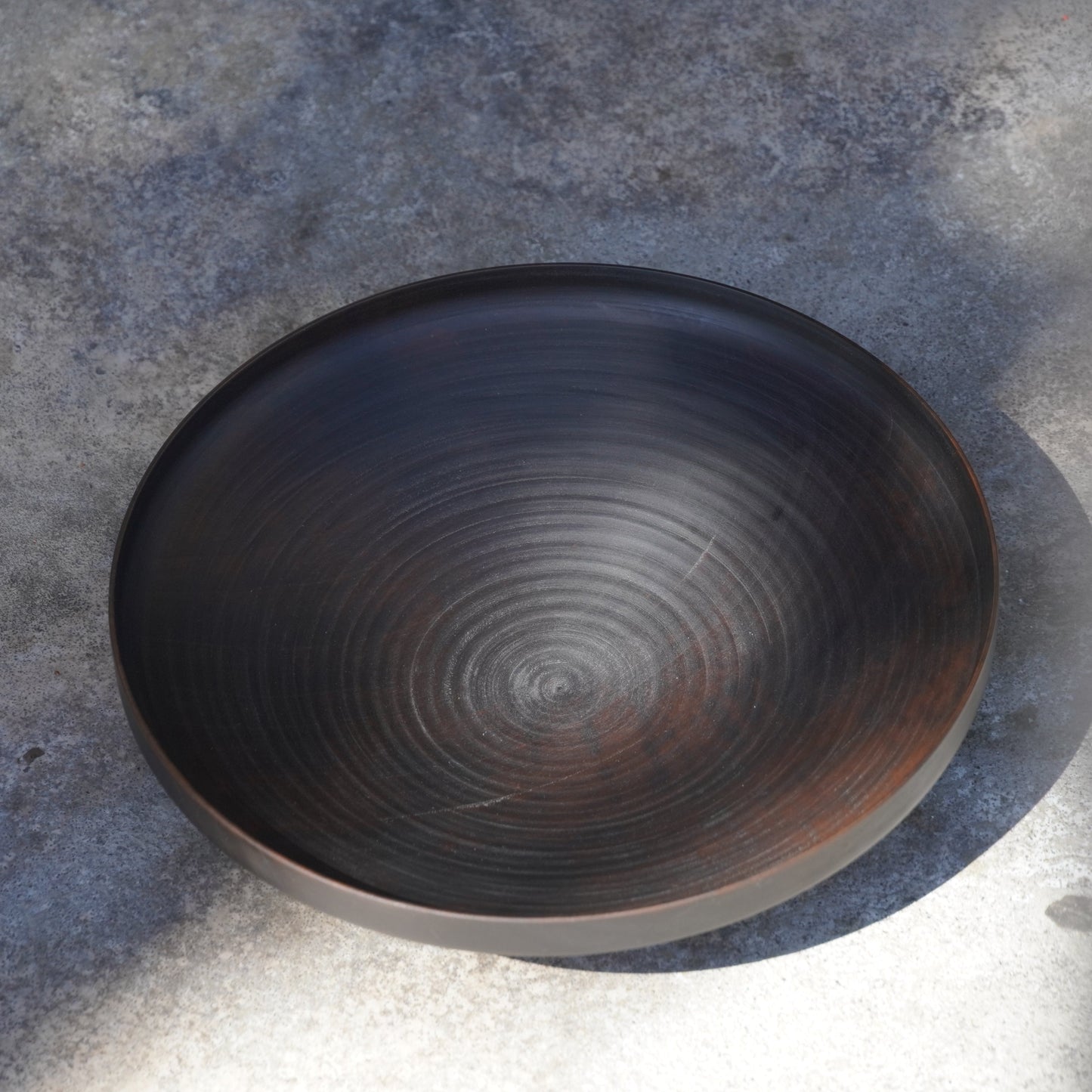 Yuzo Komada Cherry Blossom Wood Plate
