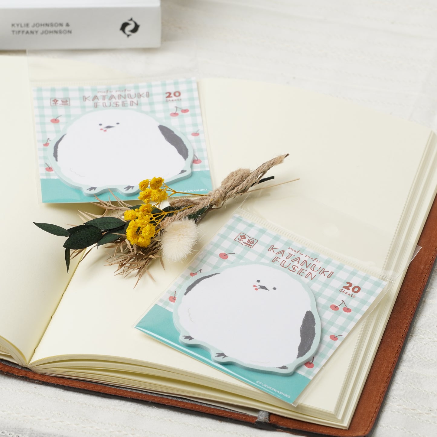 Watashi Biyori Die-Cut Sticky Notes - Bird