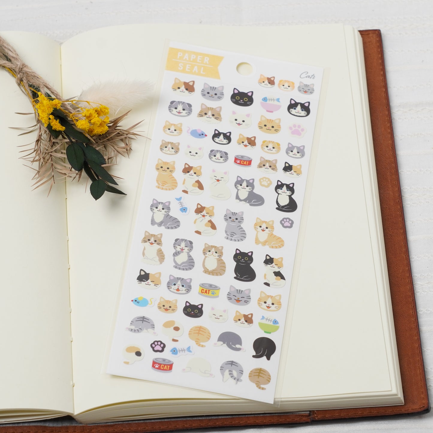 Paper Sticker Cat