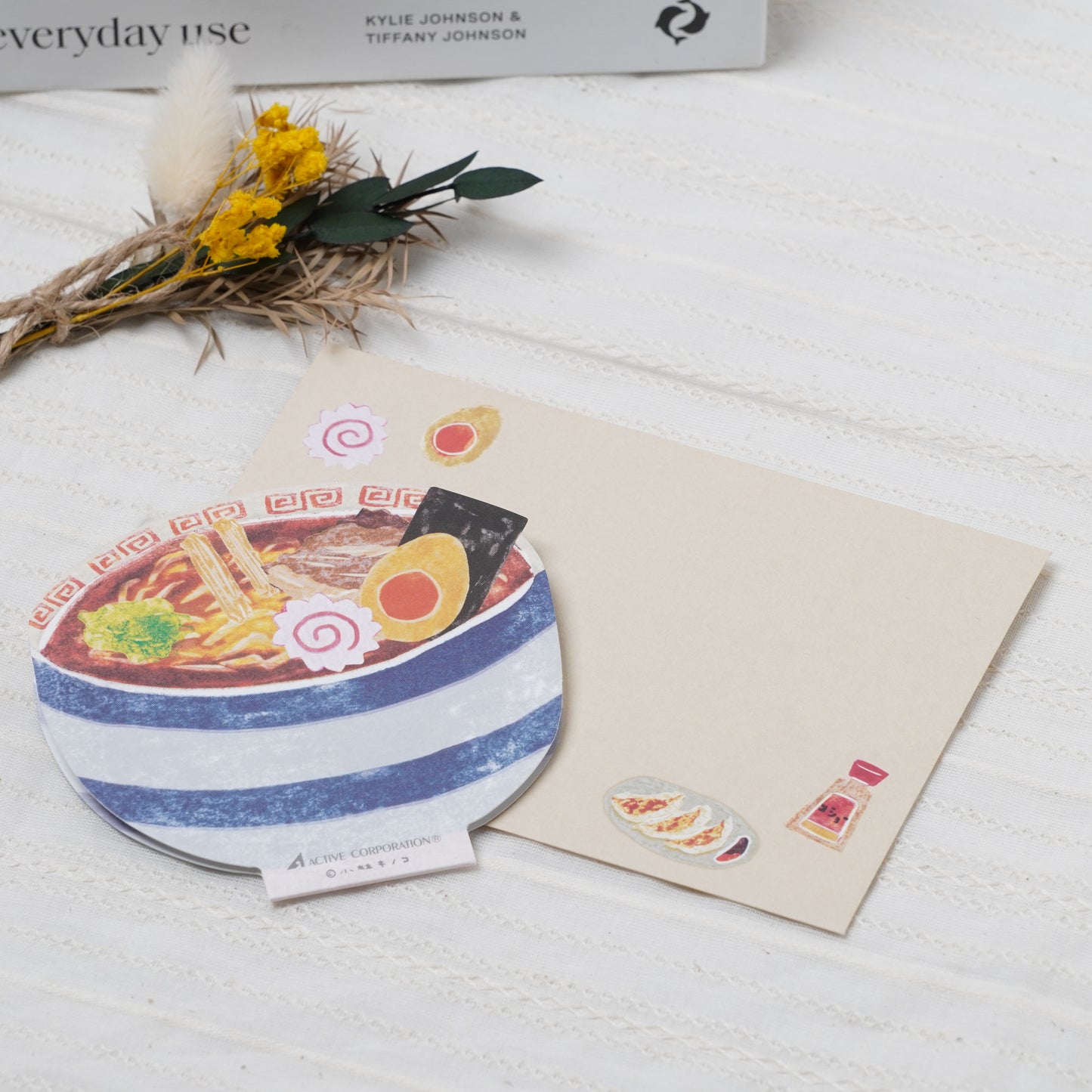 Greeting card delicious food ramen
