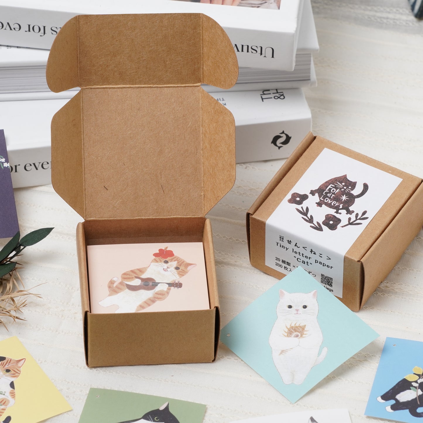 Mini Memo Paper Set - Cats