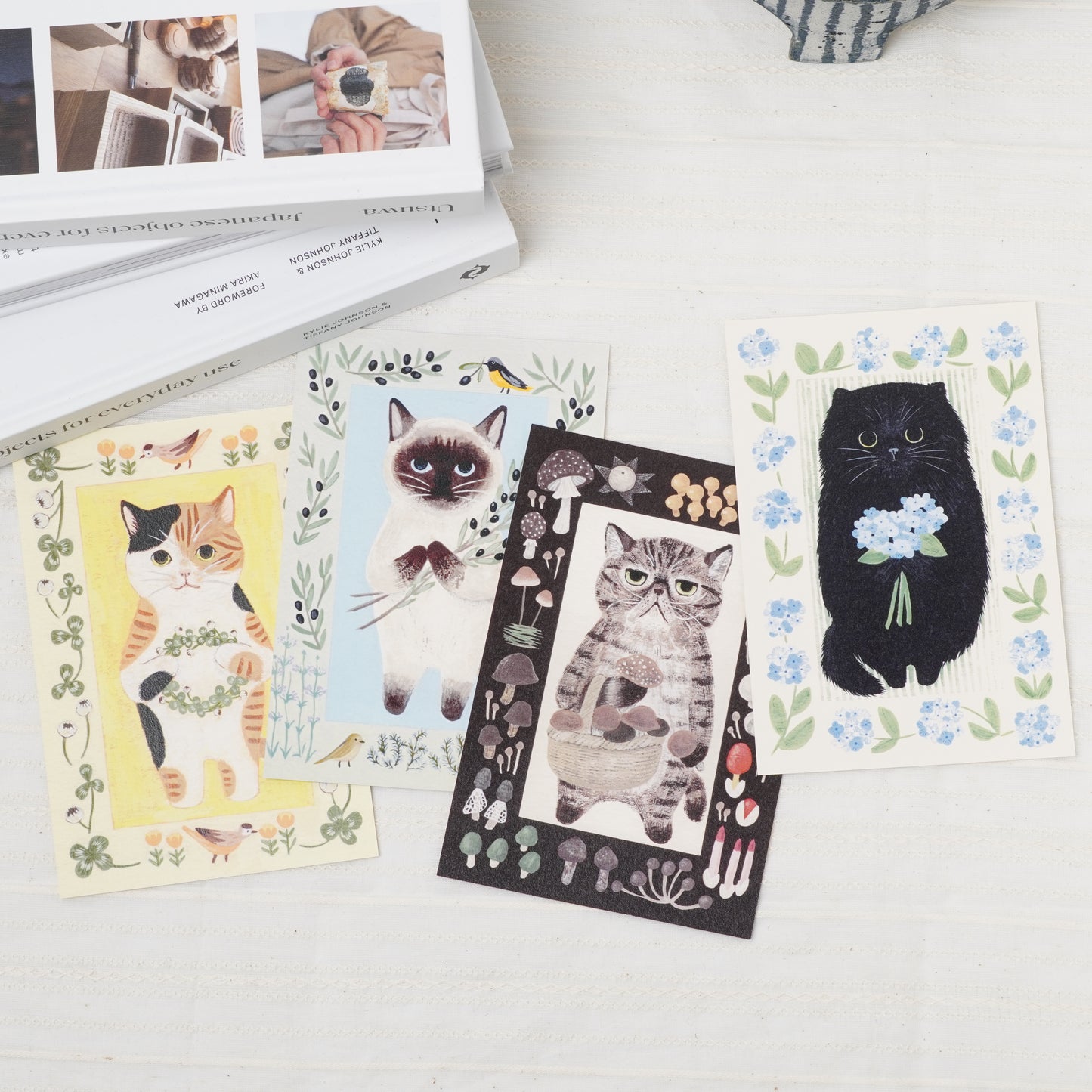 Cats from a Storybook Series - Black Cat