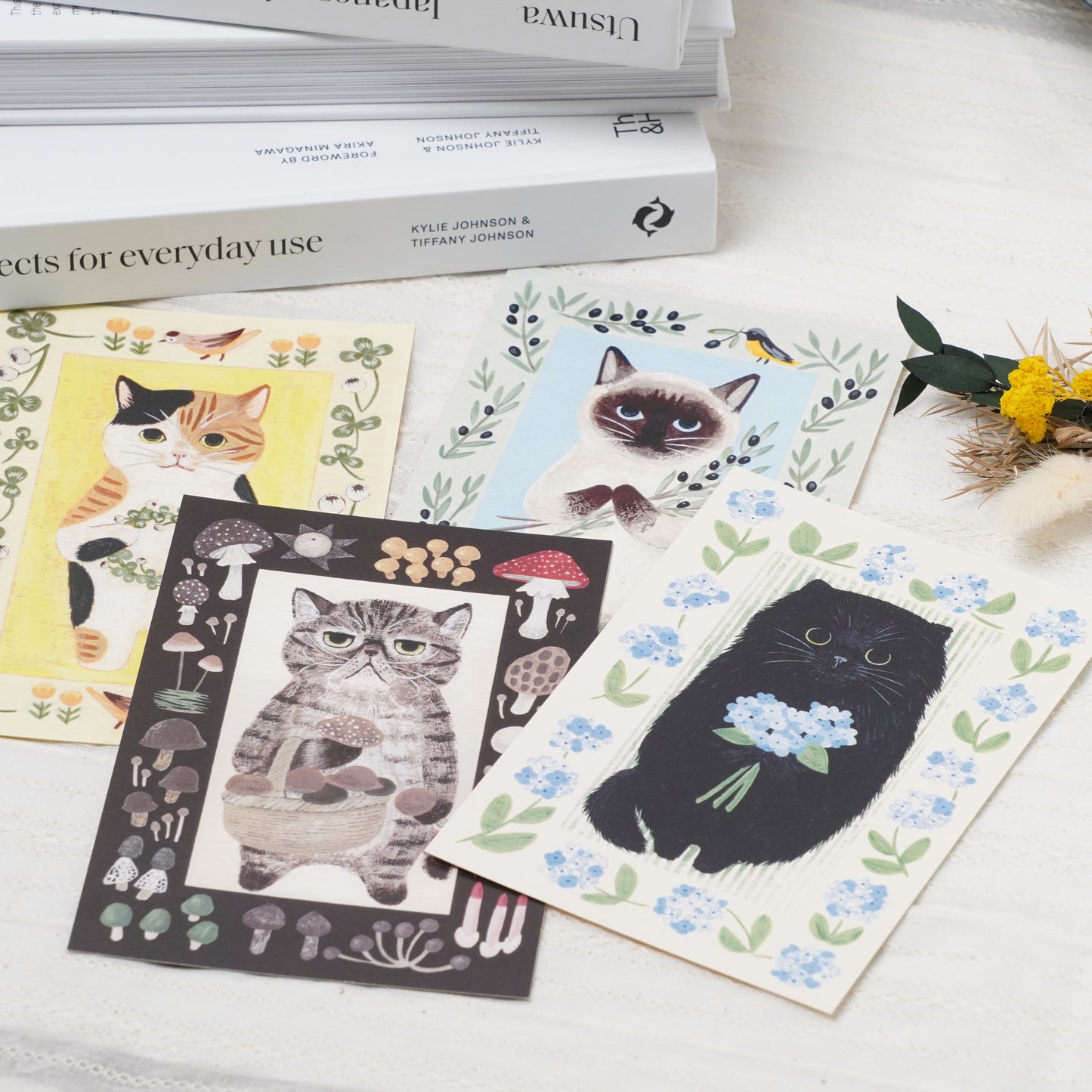 Cats from a Storybook Series - Black Cat