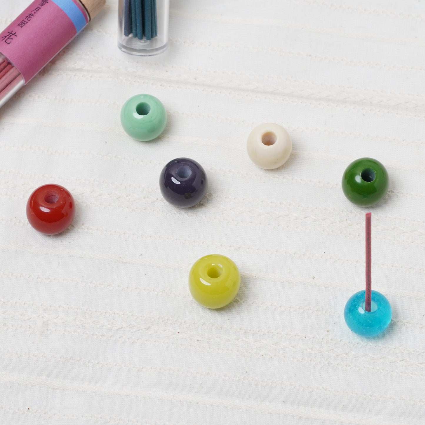 Candy Bead Incense Holder