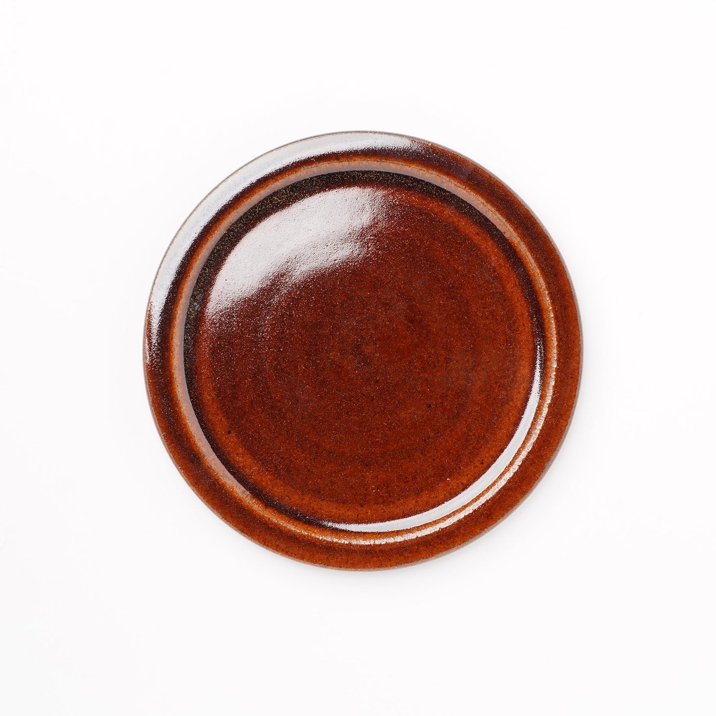 NOTA & Design Peacock Pot Planter with Saucer S Brown