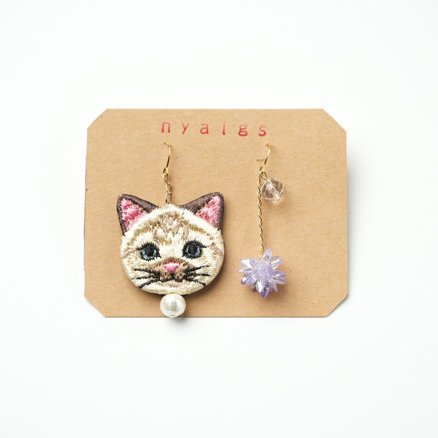 Cat Earrings (Piercing)