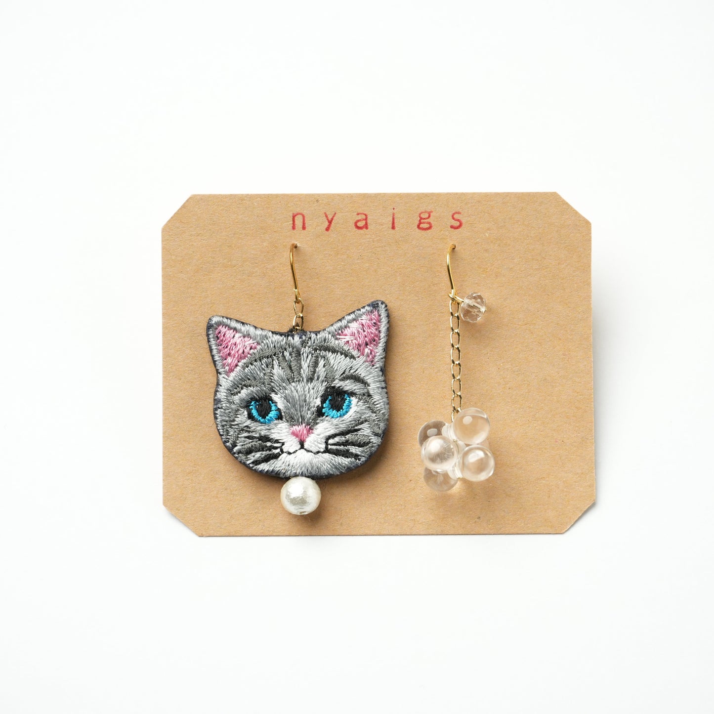 Cat Earrings (Piercing)