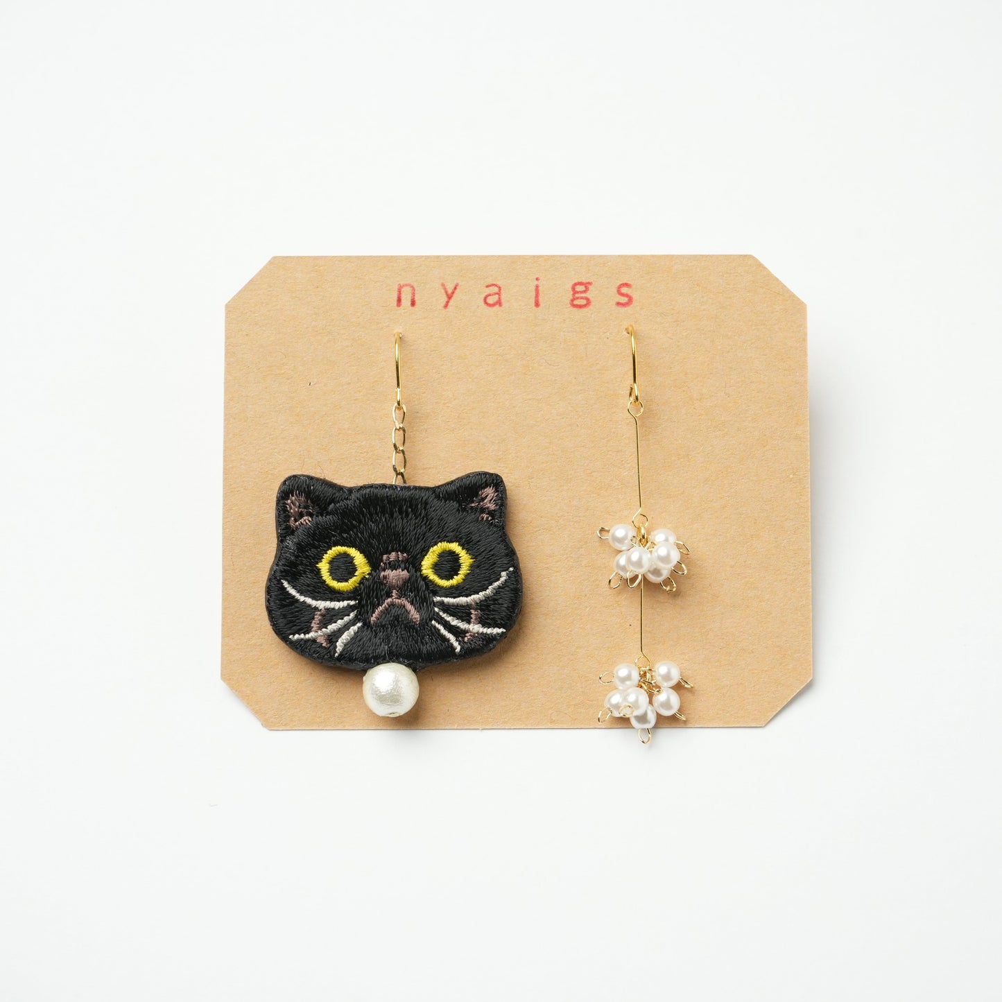 Cat Earrings (Piercing)