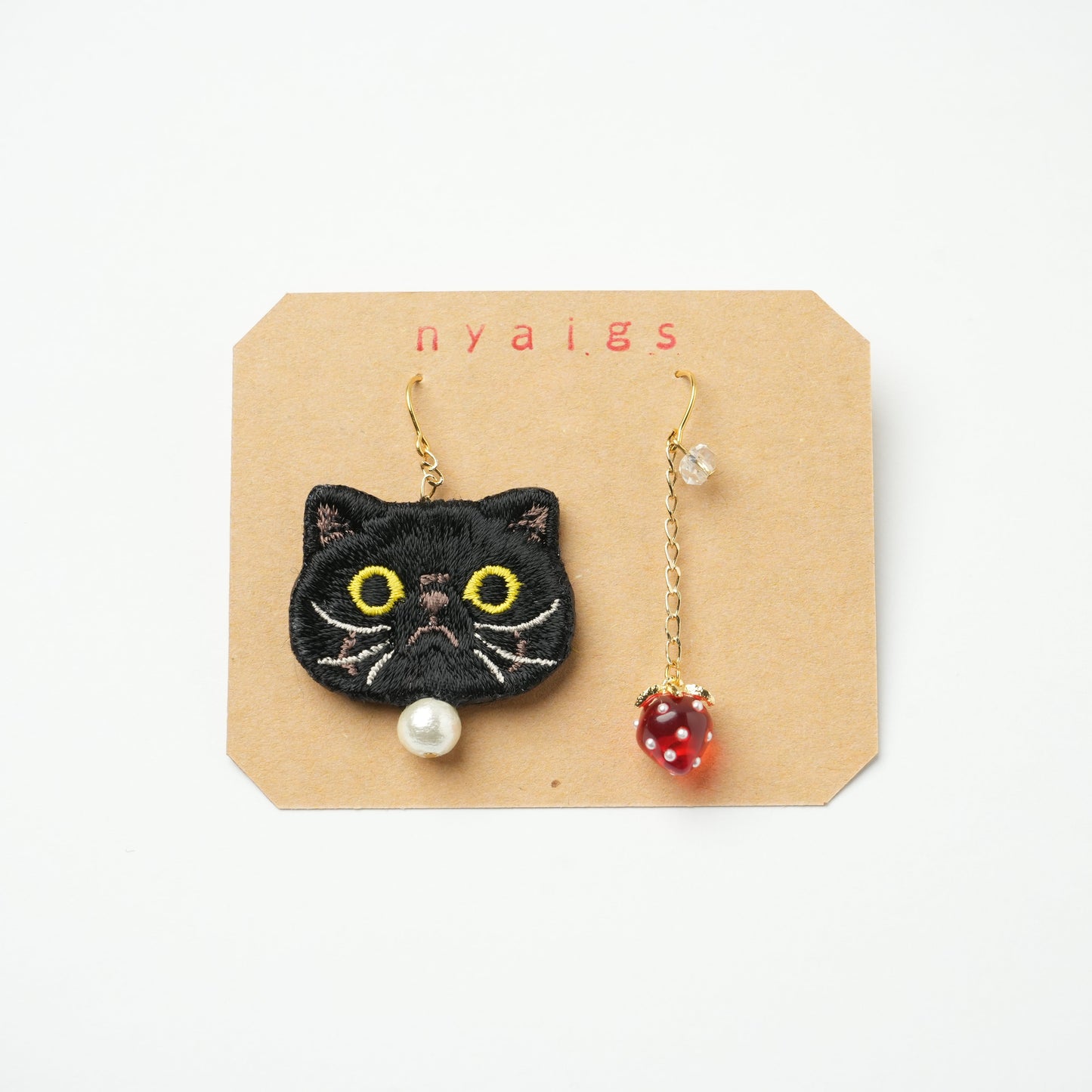 Cat Earrings (Piercing)