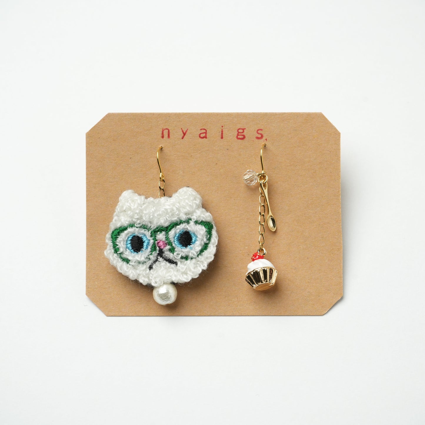 Cat Earrings (Piercing)