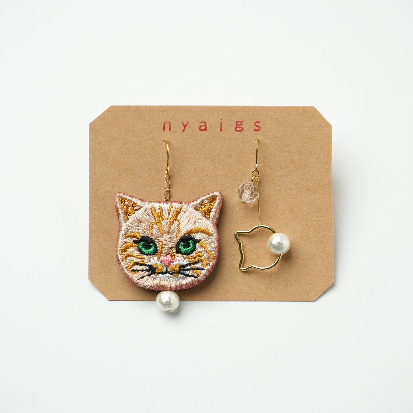 Cat Earrings (Piercing)