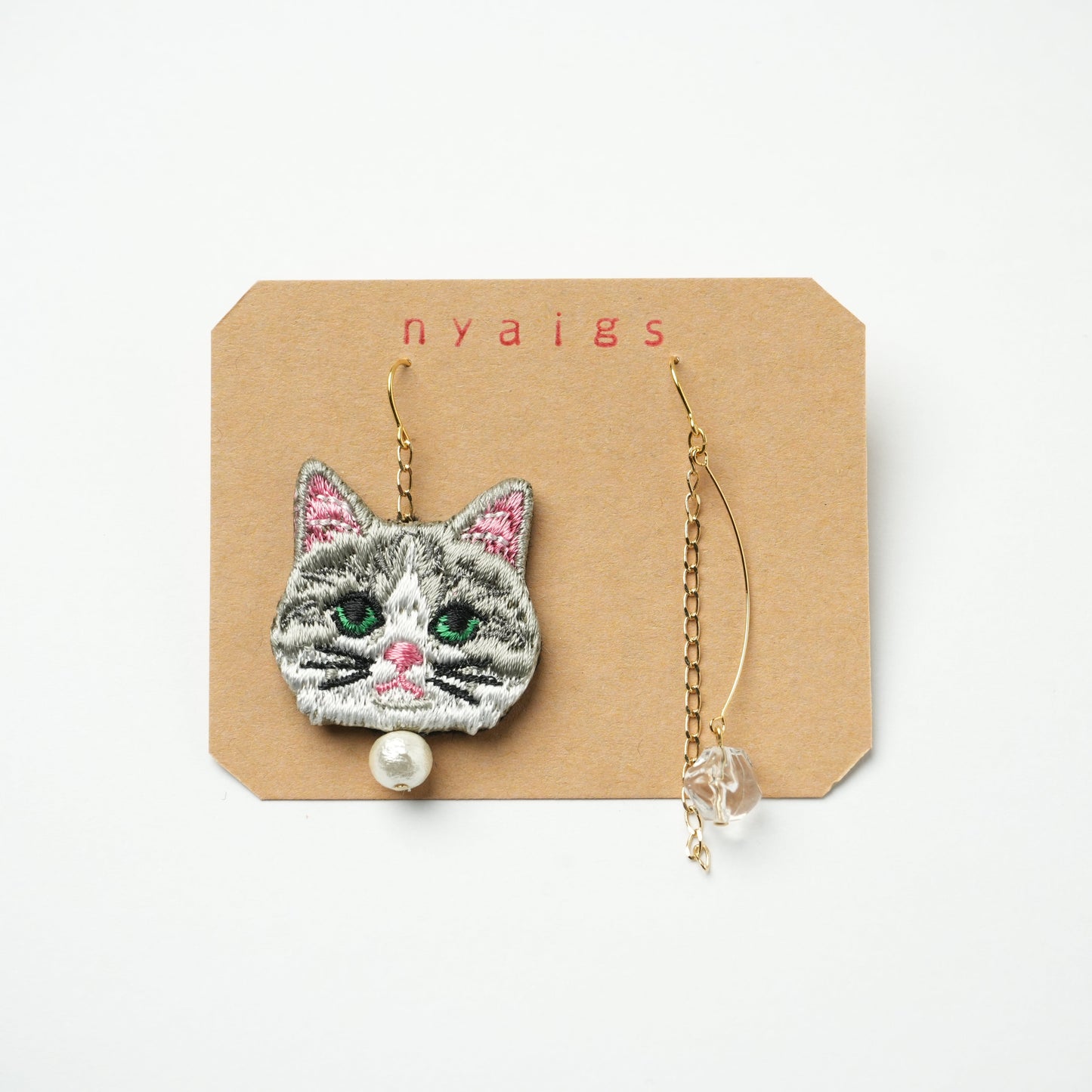 Cat Earrings (Piercing)