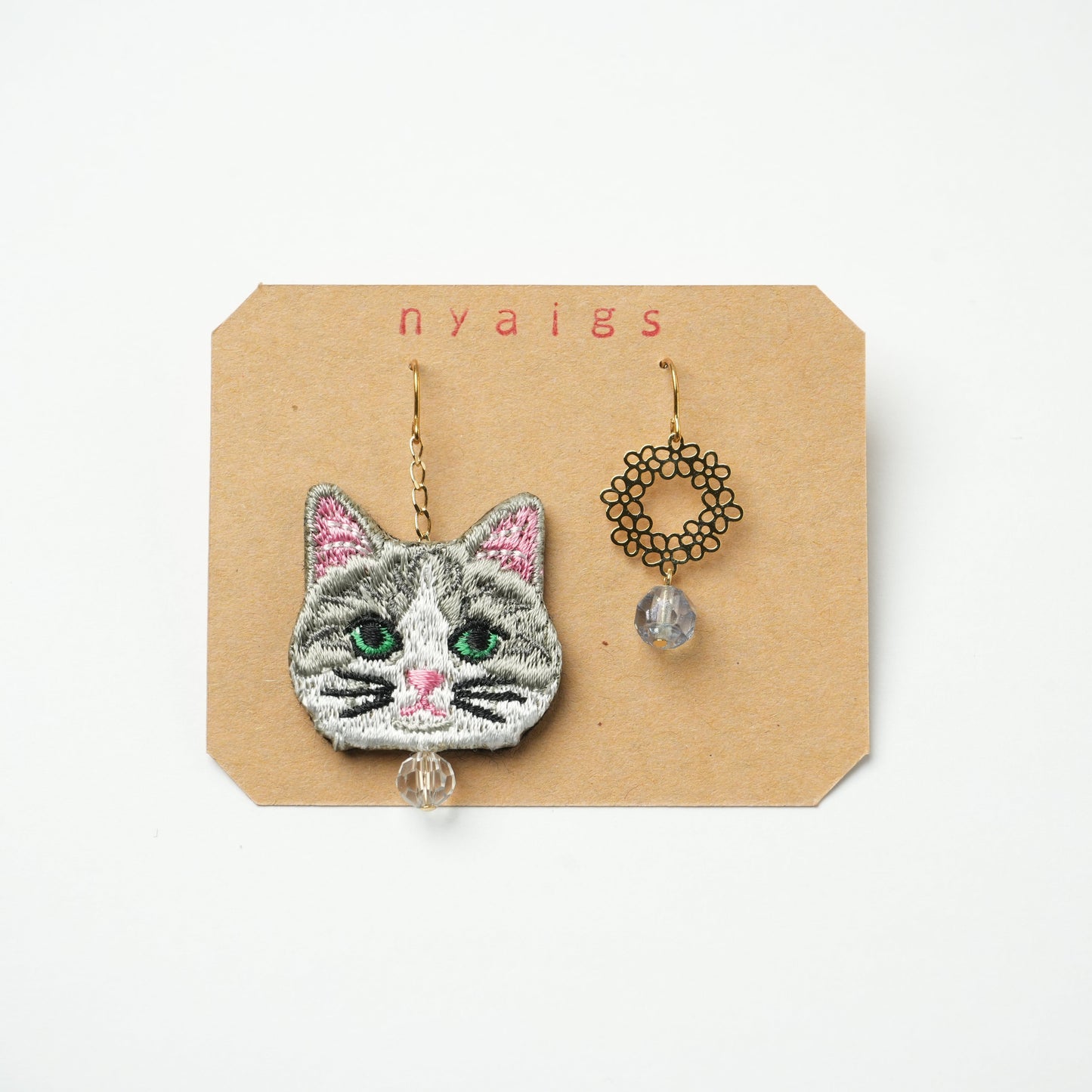 Cat Earrings (Piercing)