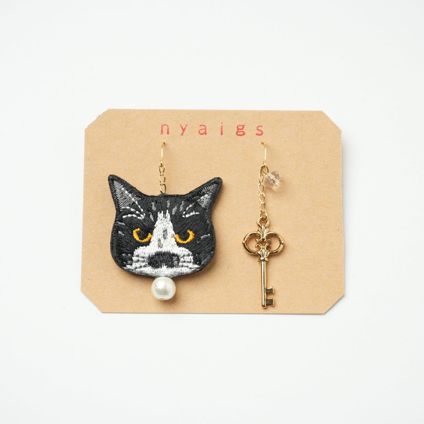 Cat Earrings (Piercing)