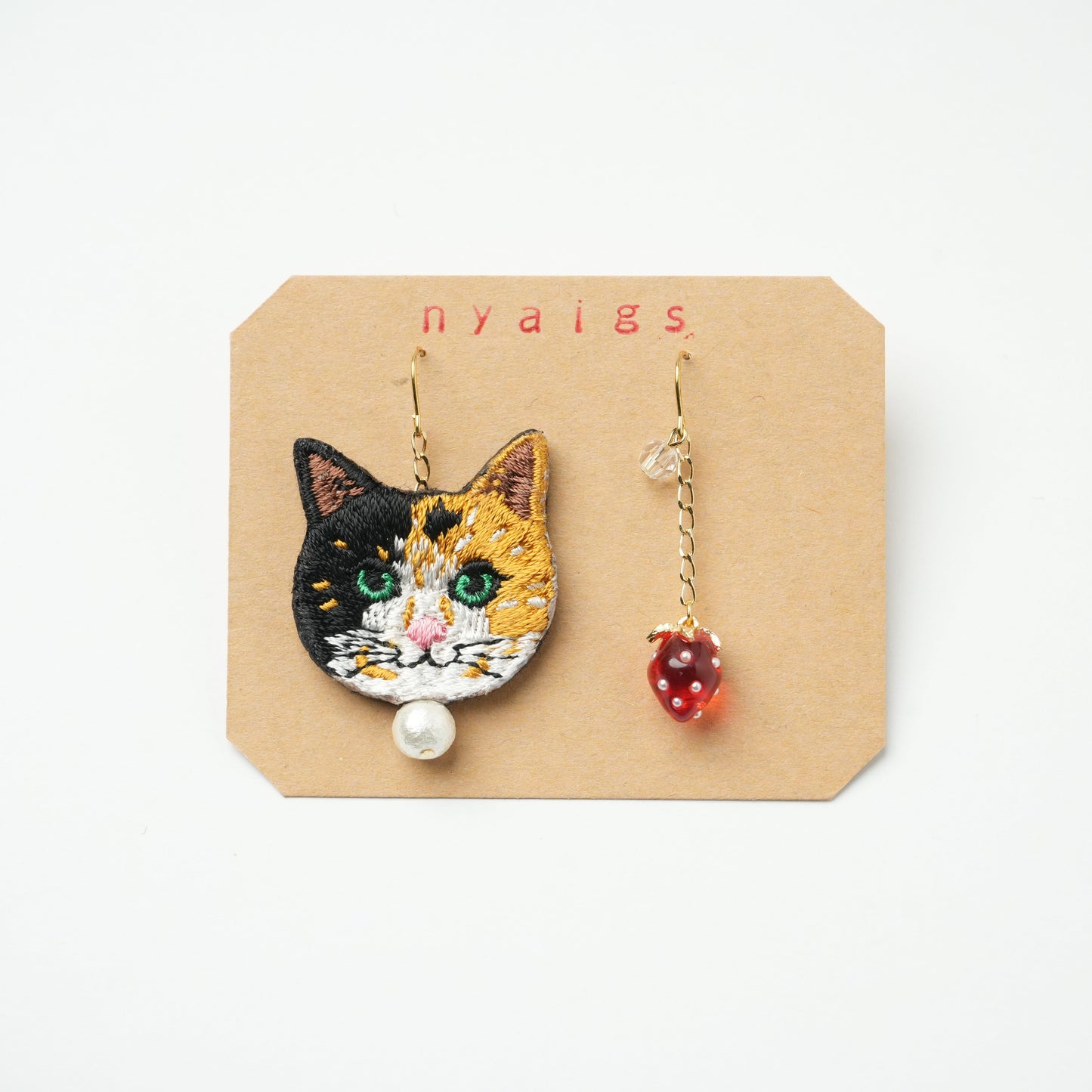 Cat Earrings (Piercing)