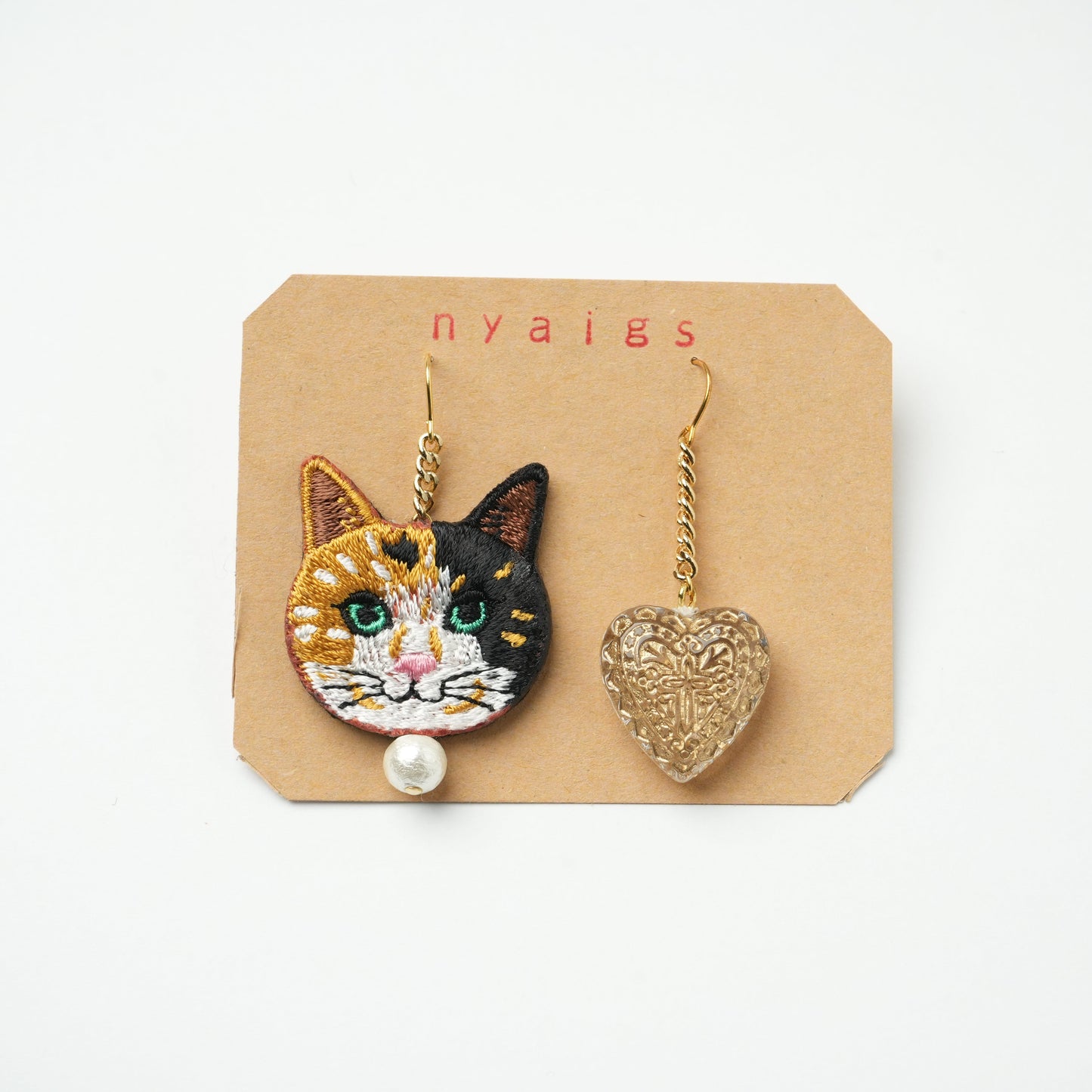 Cat Earrings (Piercing)