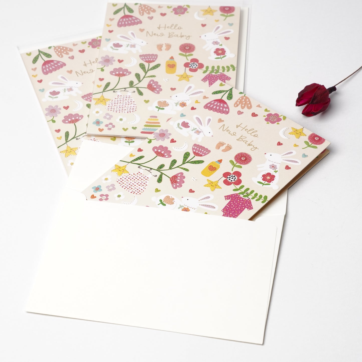 Baby Congratulations Card | Foil & Embossed