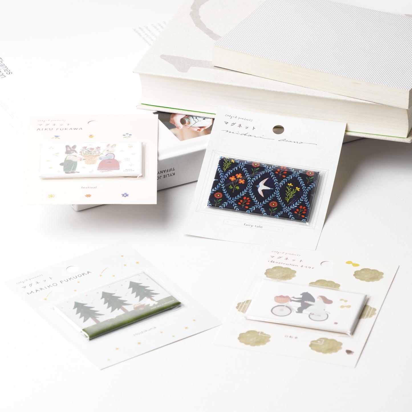 Fairy Tale Square Magnet by Midori Asano | Cozyca Products