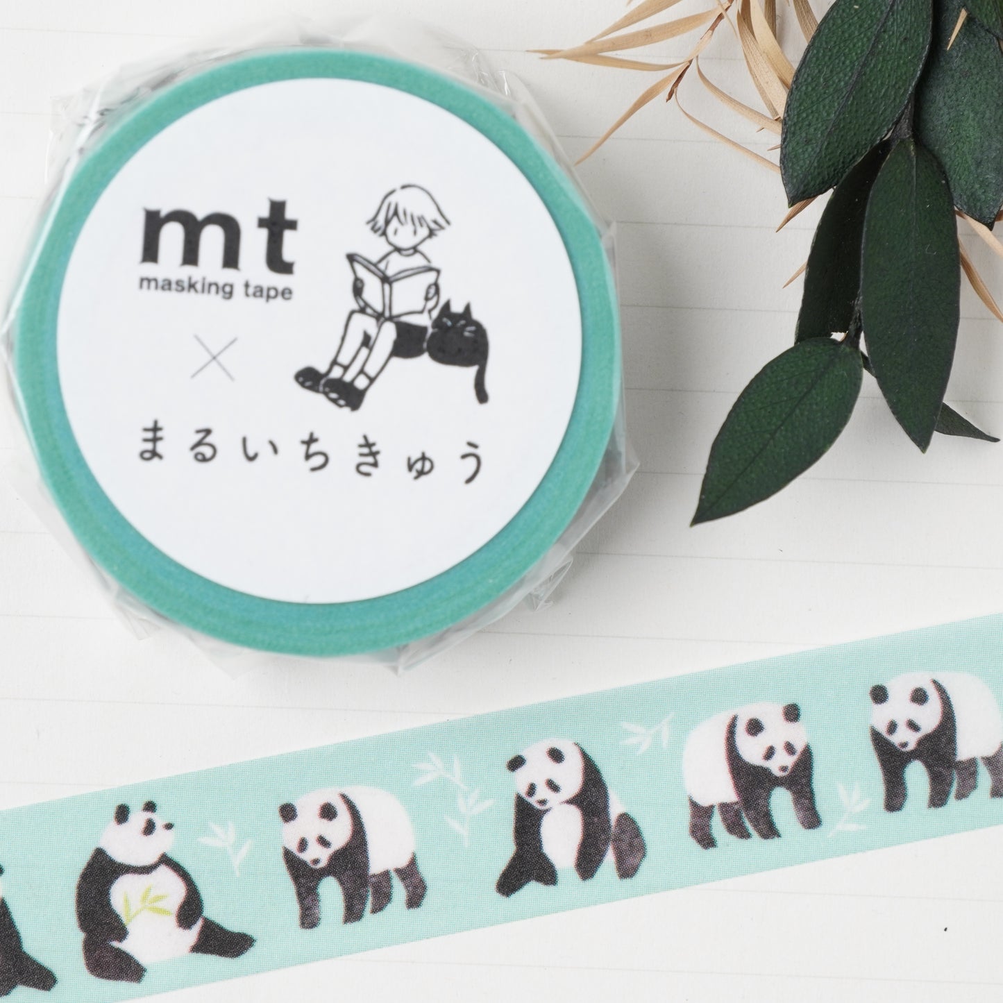 mt ex Washi Masking Tape - Panda (15mm x 7m)