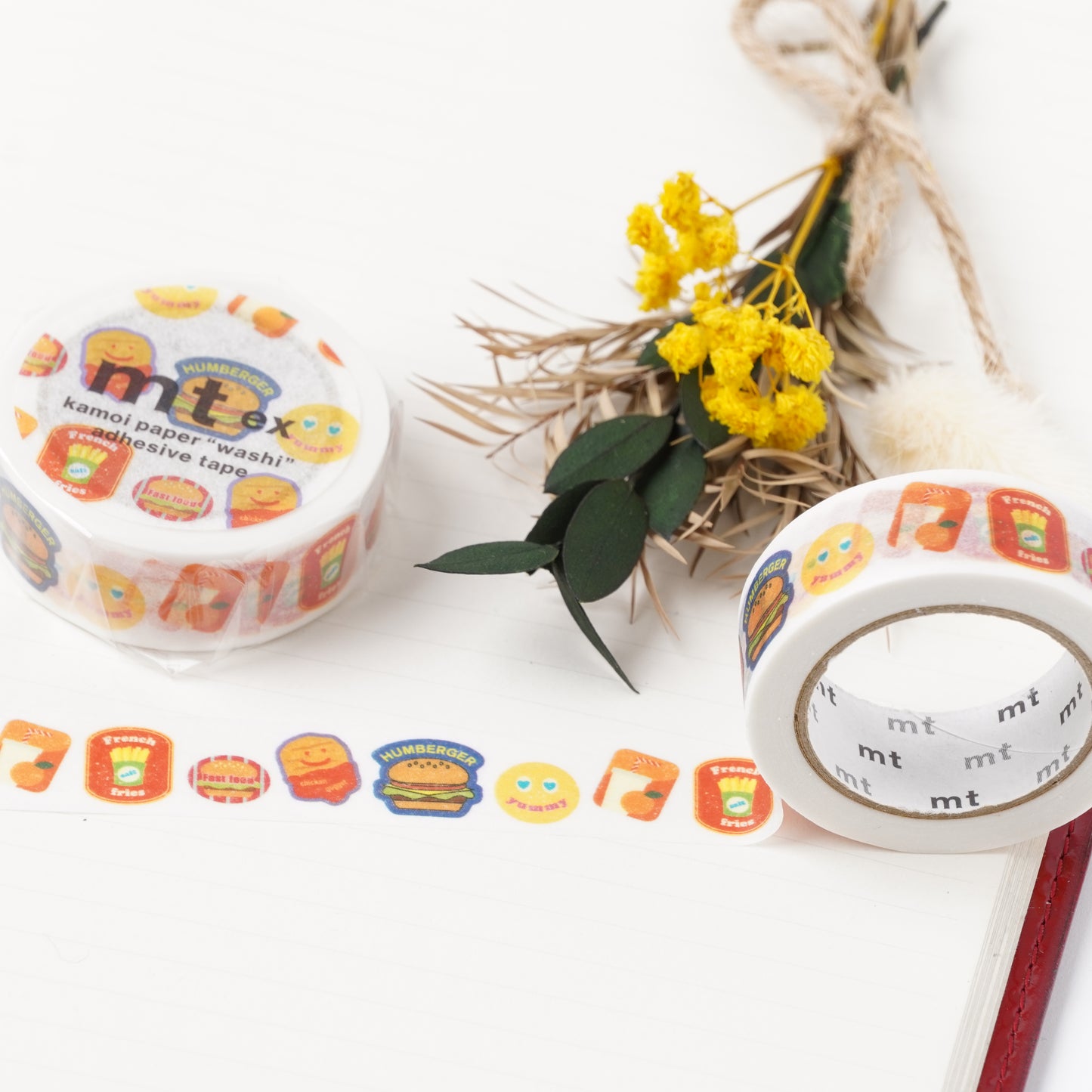mt ex Washi Masking Tape - Fastfood (15mm x 7m)