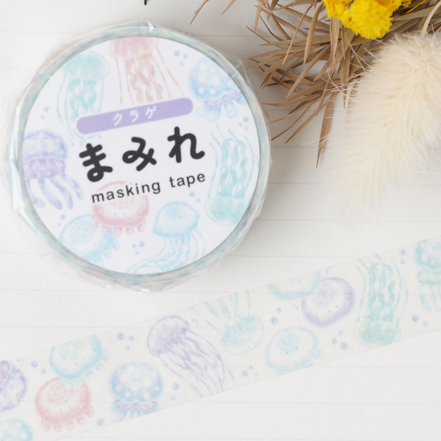 World Craft Mamire Series Masking Tape - Jellyfish