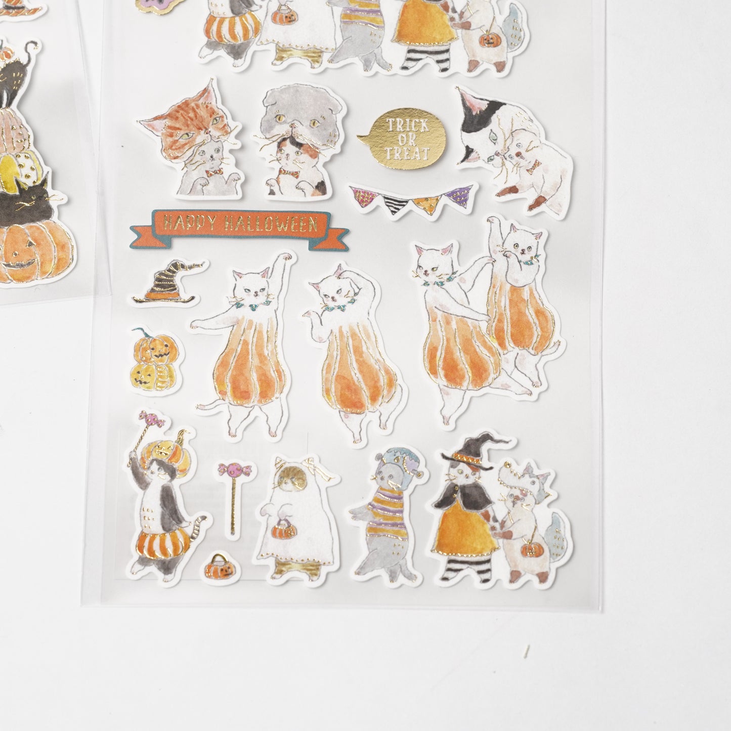Tocoro Comugi Halloween Pumpkin Cotton Stickers