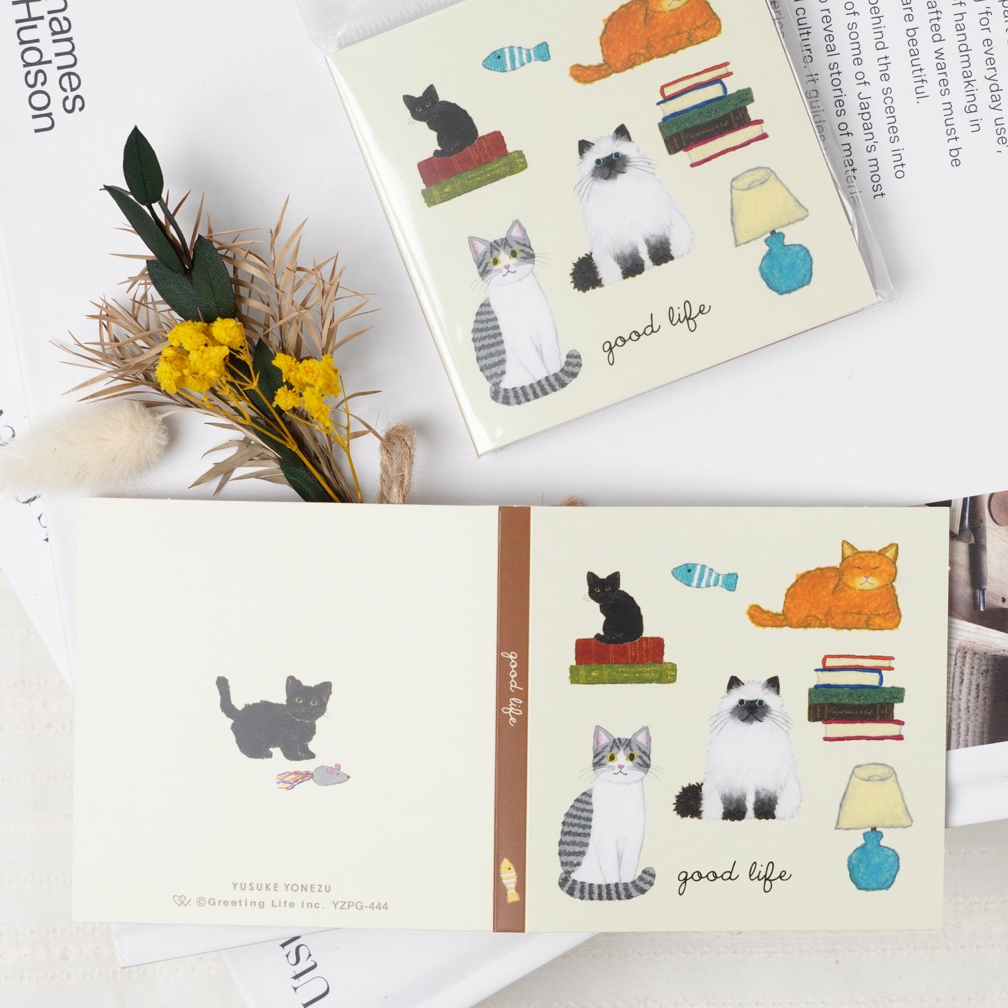 Yusuke Yonezu Book-Shaped Sticky Note / Cat