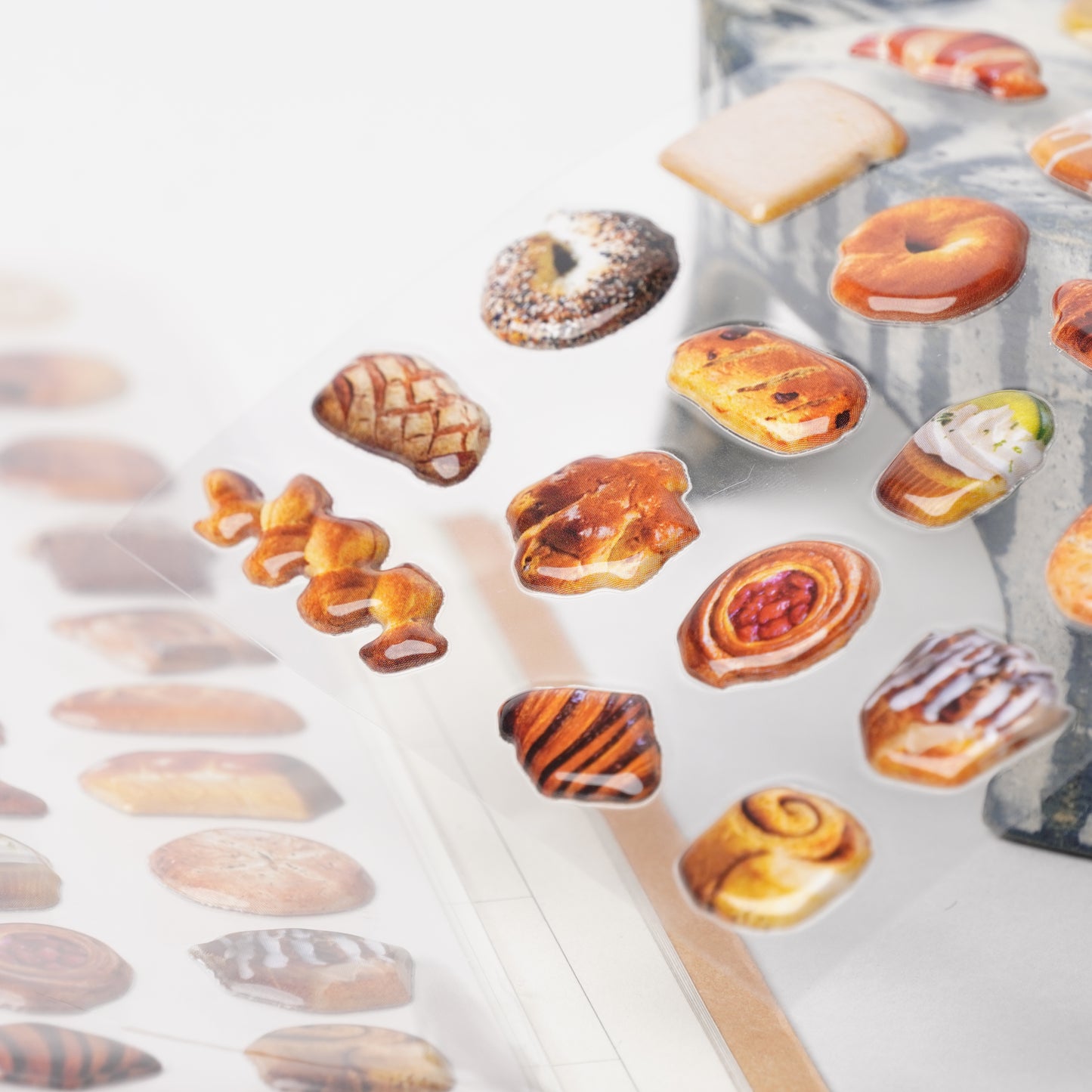 3D Bread Sticker Sheet
