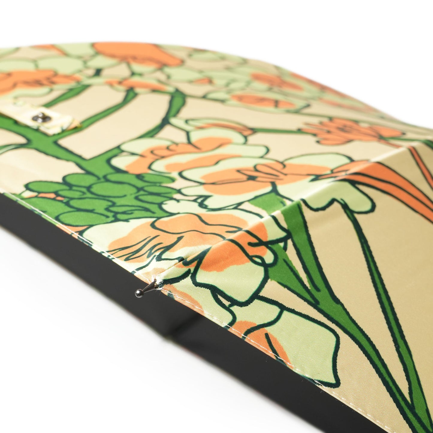 Flower design umbrella rape blossoms