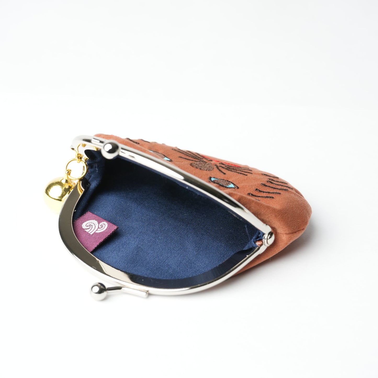 Gamaguchi Clasp Cat Wallet