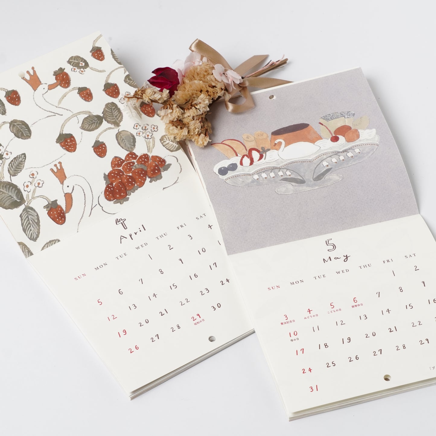 Swan's Calendar 2026 - Illustrated by Shoichiro Tobimatsu