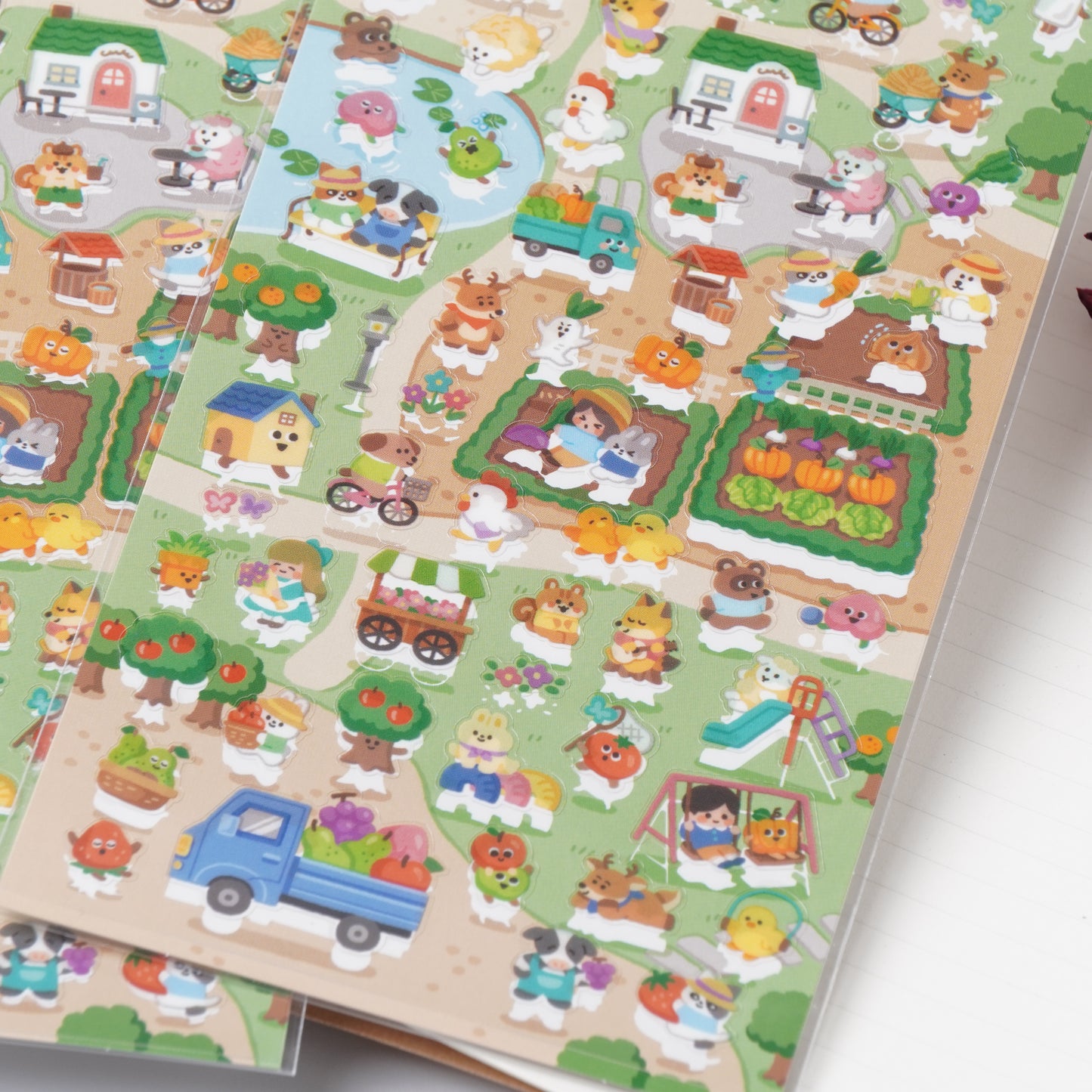 MIND WAVE Story Life Stickers -Village