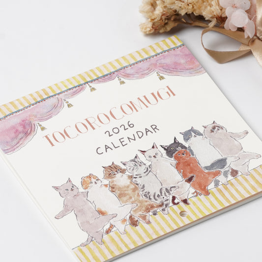 TOCOROCOMUGI 2026 Calendar - Quirky and Cute Animal Illustrations