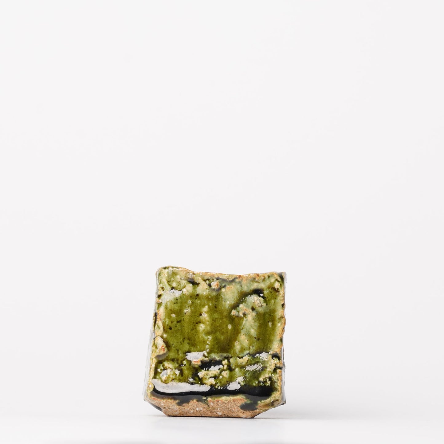 Takuya Kanamoto Oribe Glaze Guinomi Sake Cup