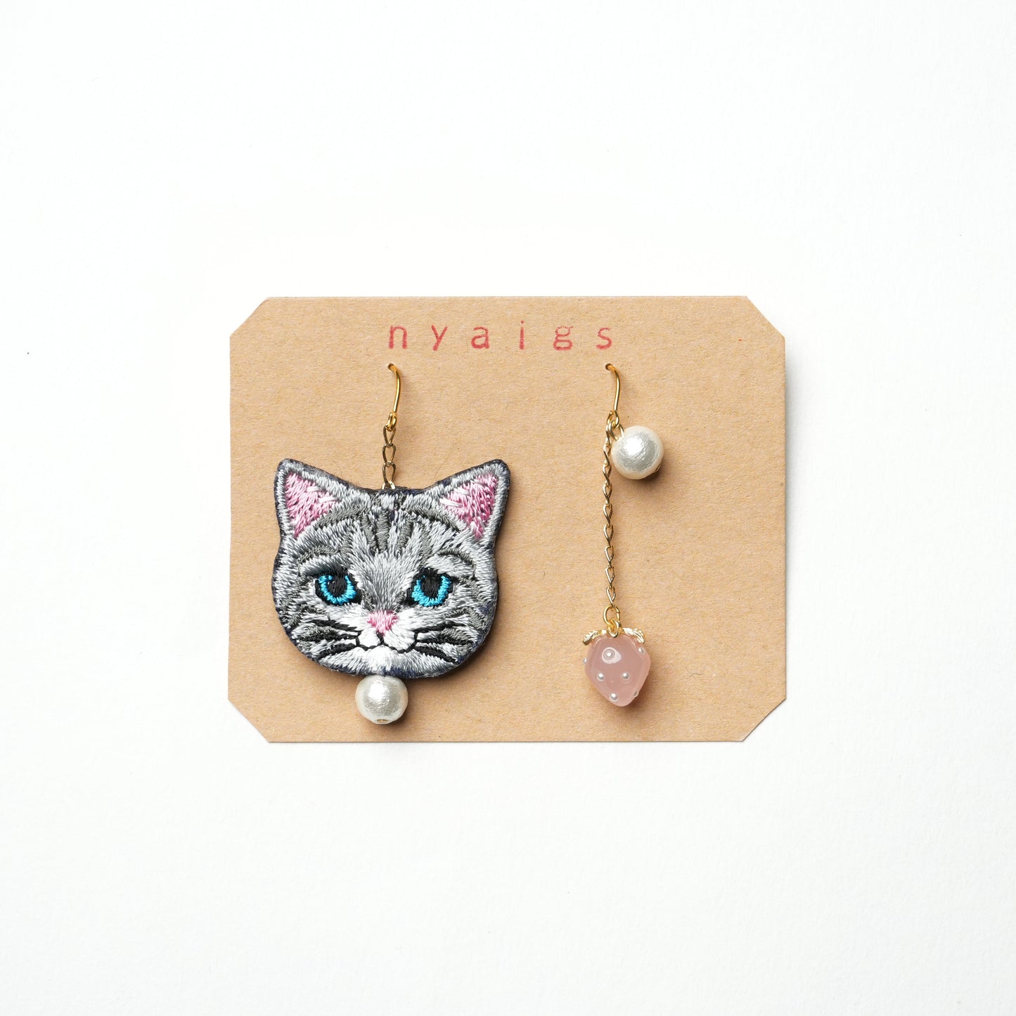 Cat Earrings (Piercing)