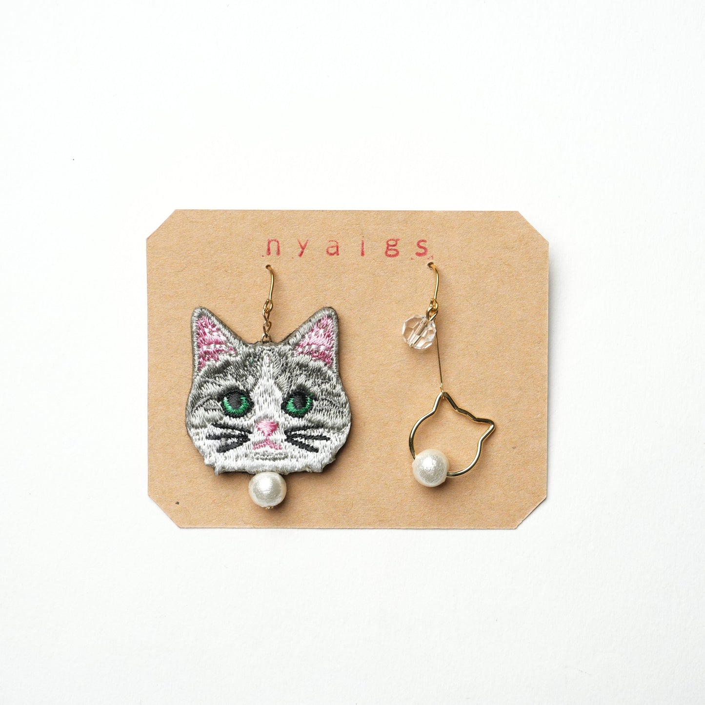 Cat Earrings (Piercing)