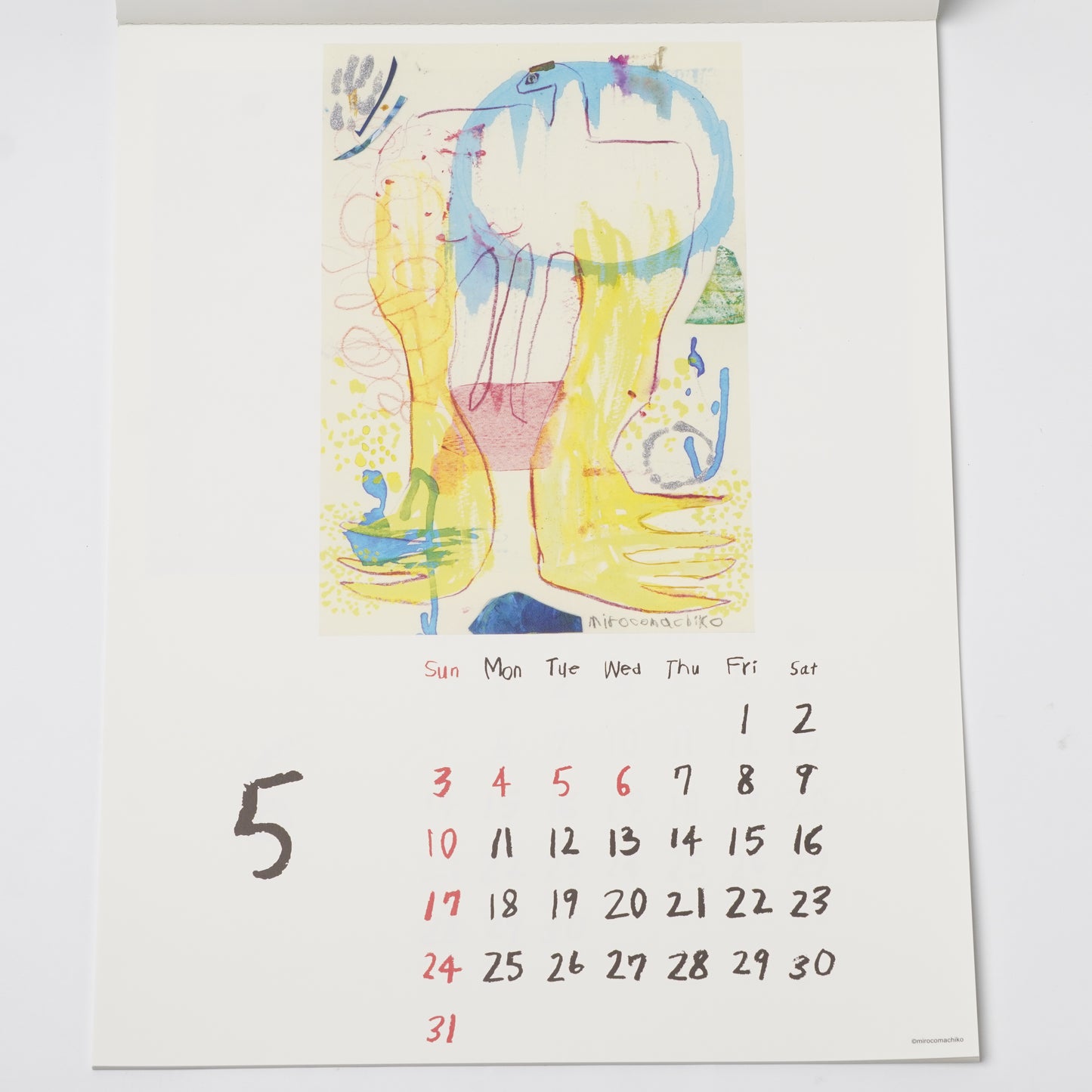Miroco Machiko Calendar 2026