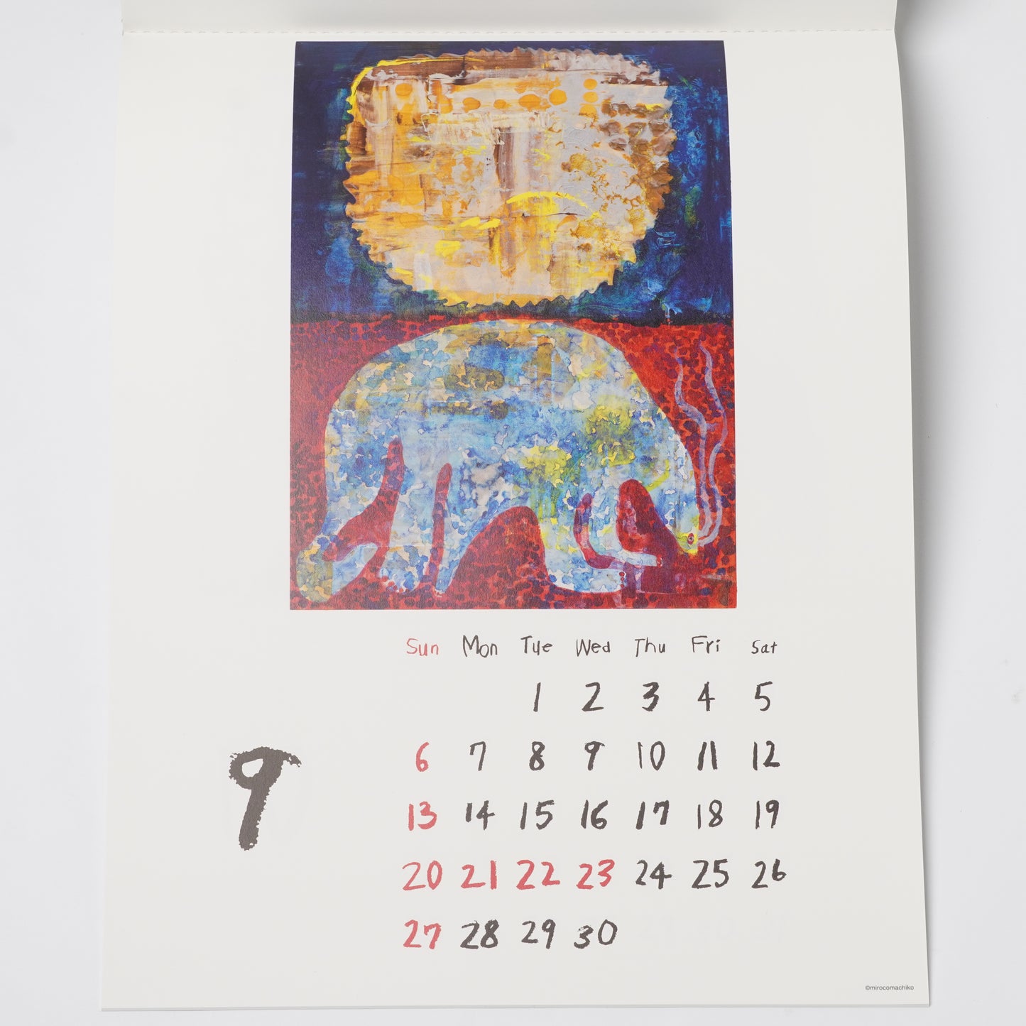 Miroco Machiko Calendar 2026