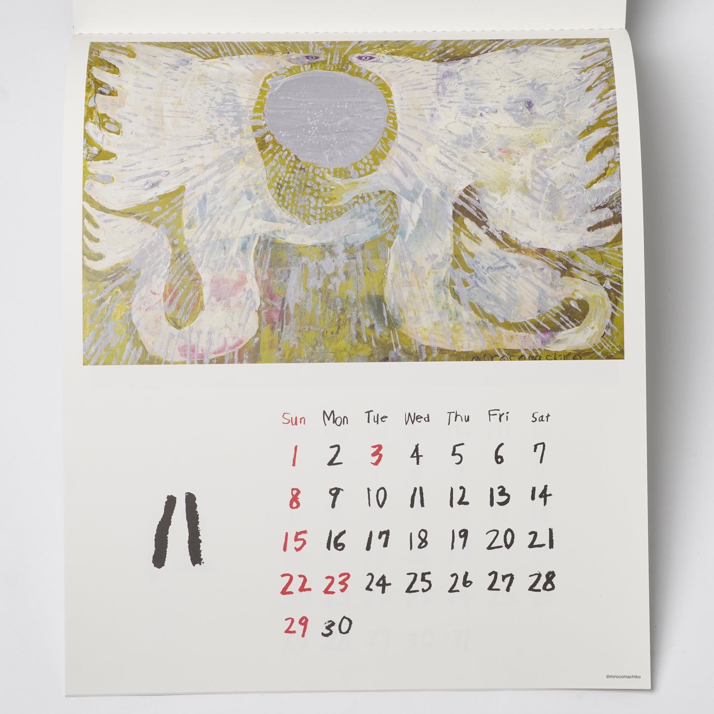 Miroco Machiko Calendar 2026
