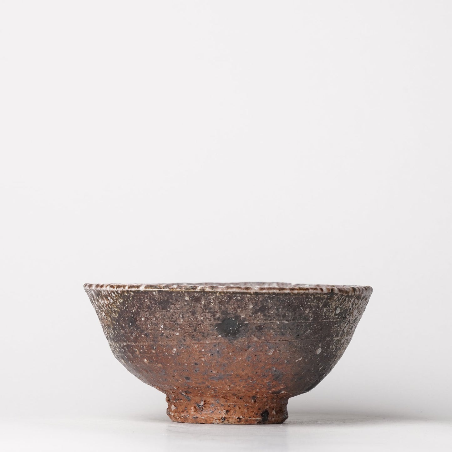 Shikamaru Takeshita Chawan Rice Matcha Bowl Yakishime Wood Fired