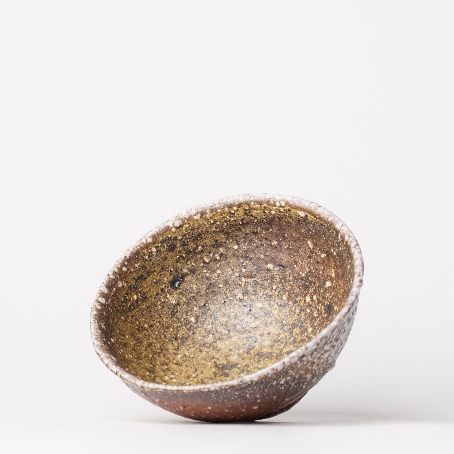 Shikamaru Takeshita Chawan Rice Matcha Bowl Yakishime Wood Fired