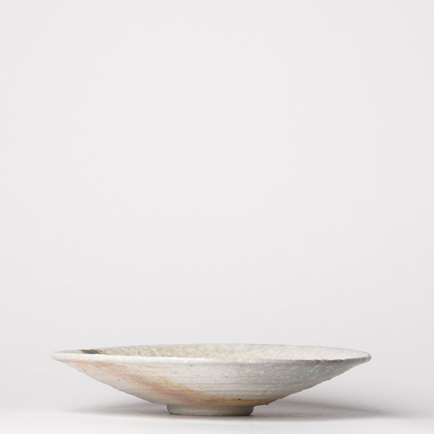 Shikamaru Takeshita Shallow Bowl Porcelain Wood Fired