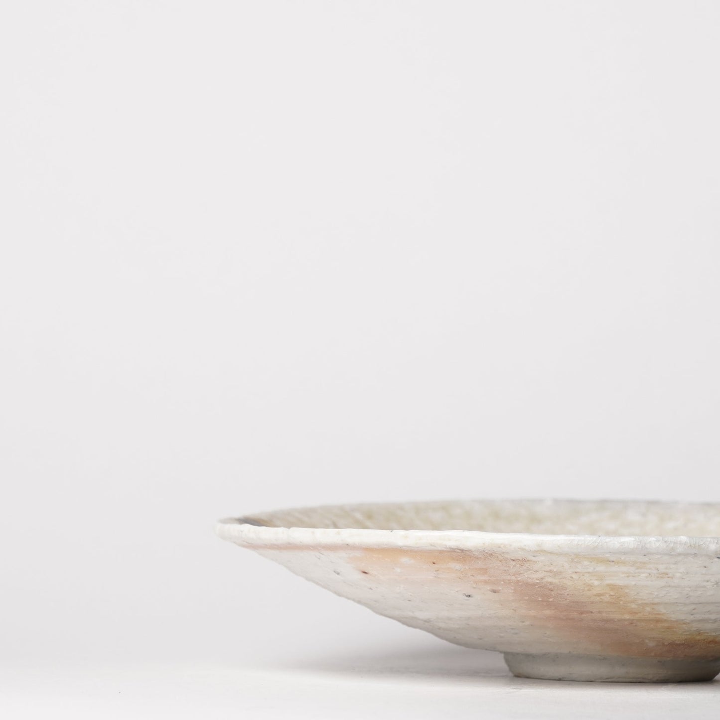 Shikamaru Takeshita Shallow Bowl Porcelain Wood Fired
