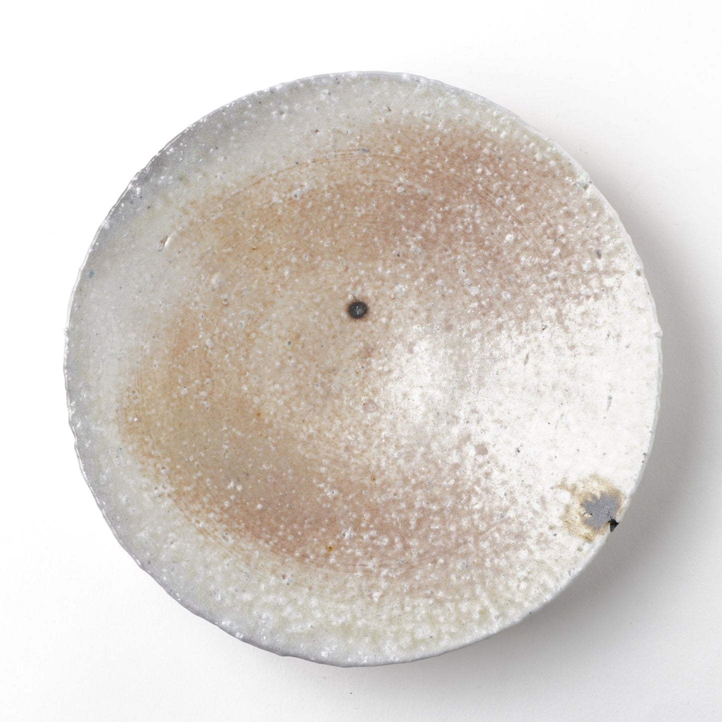 Shikamaru Takeshita Shallow Bowl Porcelain Wood Fired