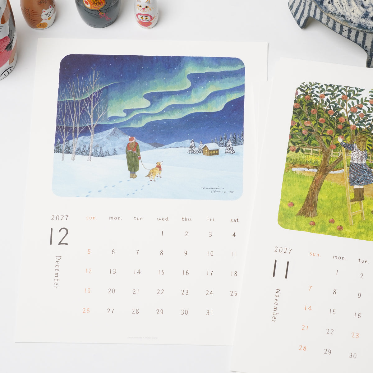 Aiko Fukawa 2027 Calendar