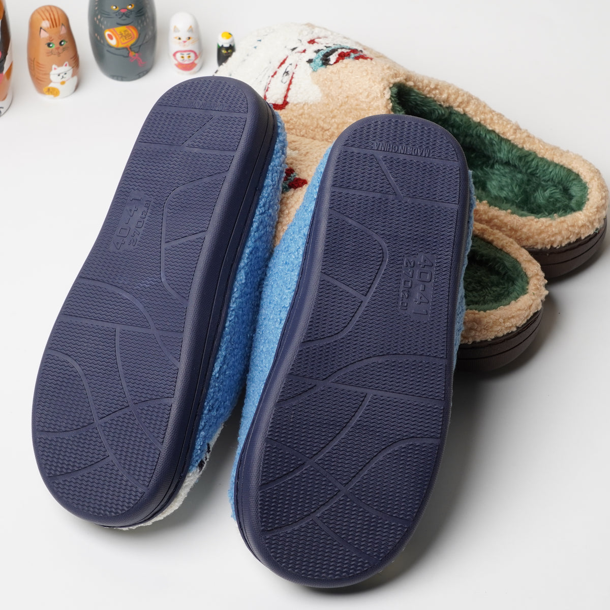 Nekozawa Sagara Embroidery Cat Room Shoes