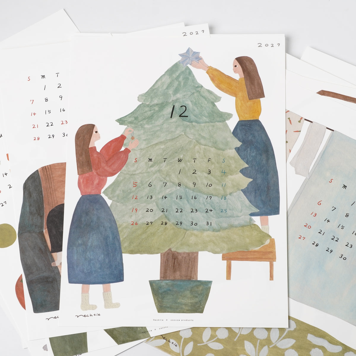 NEKOTAI 2027 Calendar | Cozyca Products