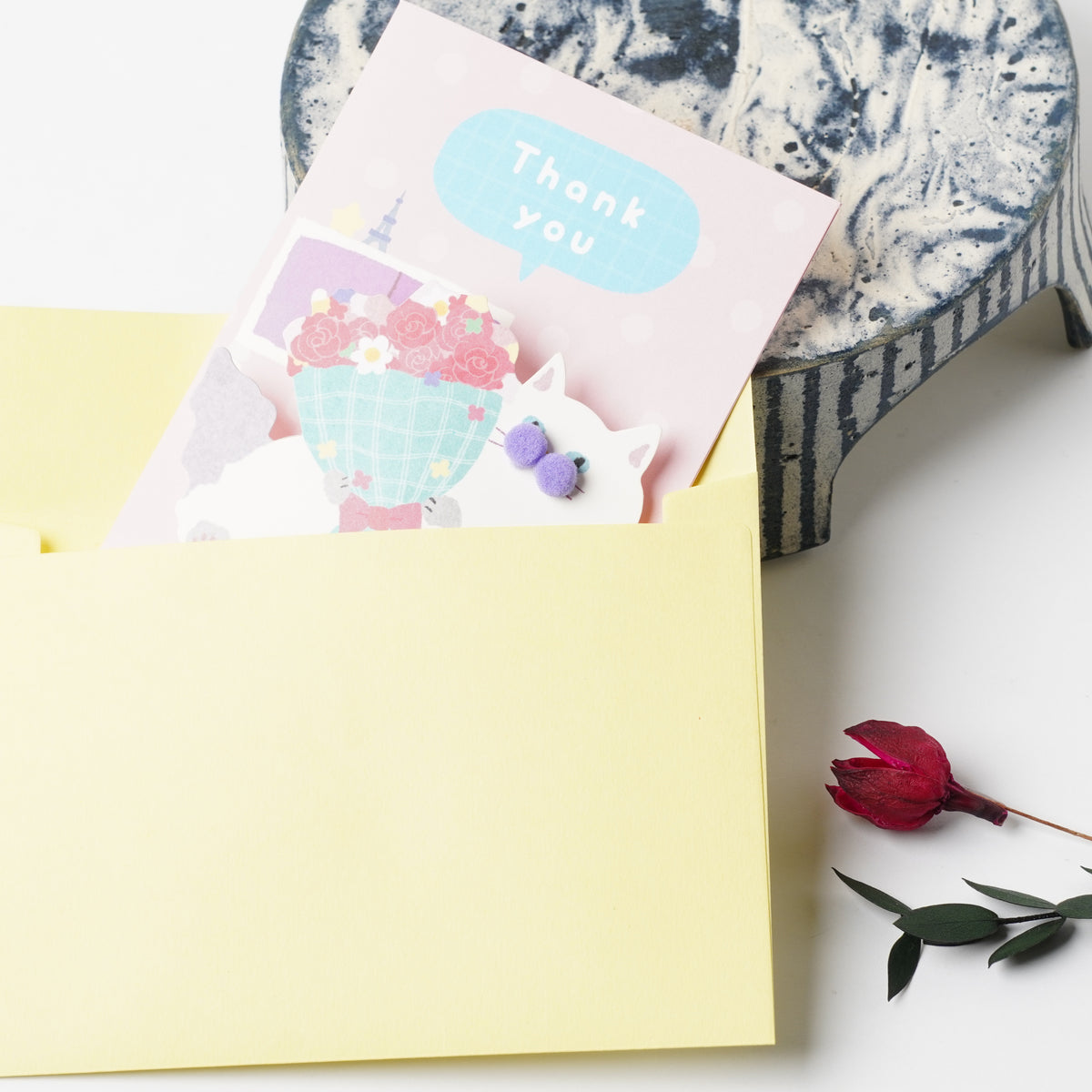 Greeting Card Fluff Moo Moo