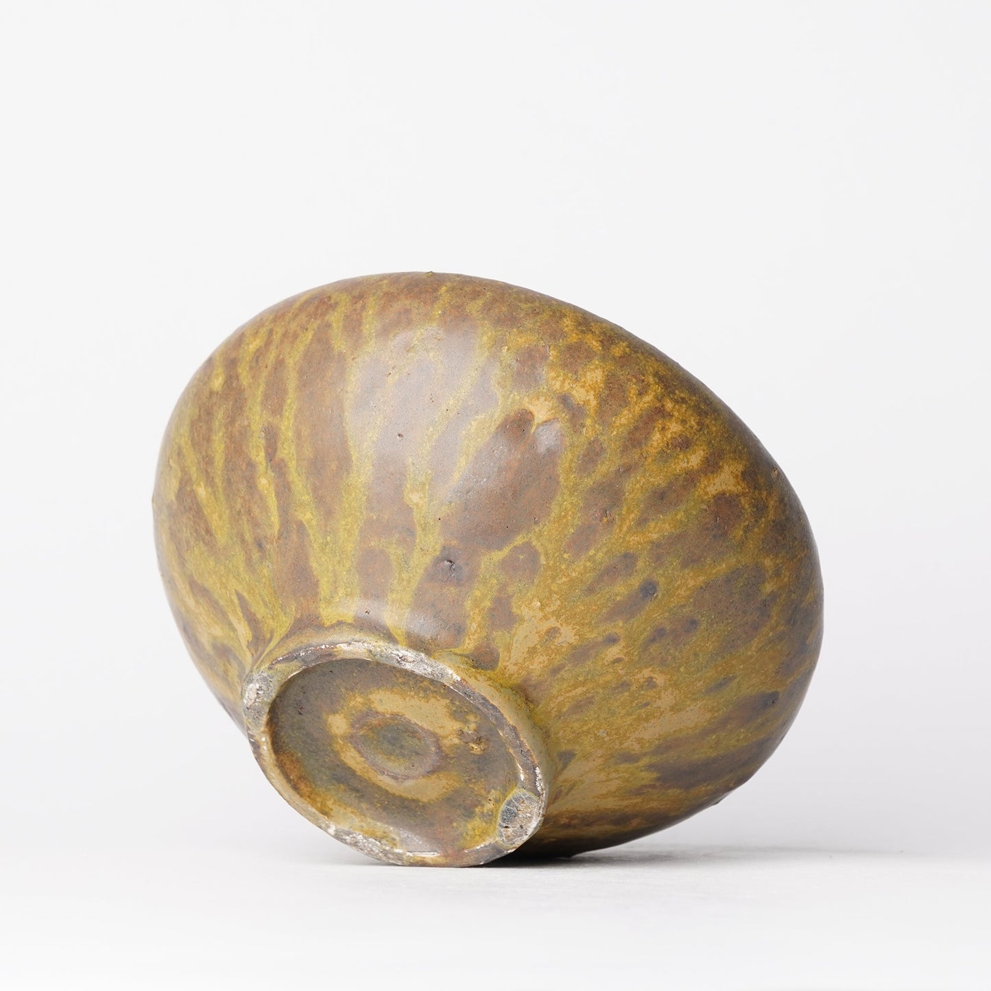 Futoshi Yamashita Volcanic Lava Chawan Matcha Bowl
